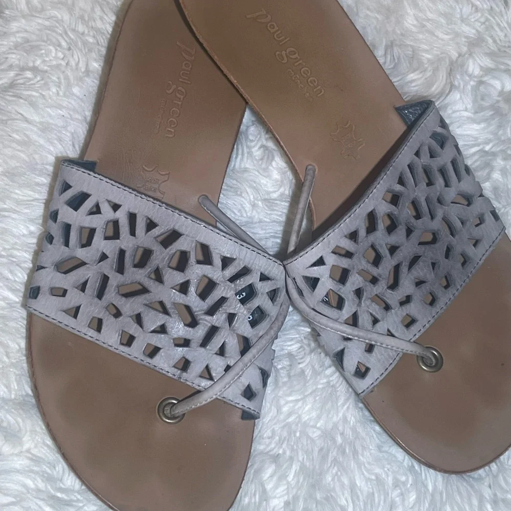 Paul Green munchen Gray Women's Sandals size 9